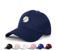 BLURBE Damen-Baseballkappe - Gänseblümchen, verstellbare, lässig, Sommer, Outdoor, Sport, Vater, Schirmmütze, UK