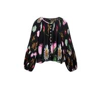 Desigual Damen Blus_momo T-Shirt, Schwarz, M