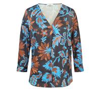 Bluse 3/4-Arm Peter Hahn blau 36