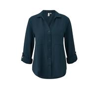 qs - Bluse blau - Gr. - 36