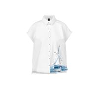 Marc Cain Sports - Bluse mit maritimem Print little boy blue - Gr. - 38