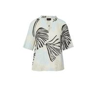 s.Oliver Damen Bluse - Chiffon, Plissee, Stehkragen
