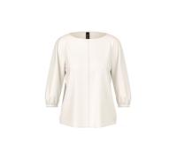 Marc Cain Additions - Feminine Bluse in reiner Seide off-white - Gr. - 38