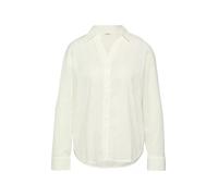 s.Oliver Bestickte Baumwollbluse mit Turn-up