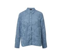 Hemdbluse mit 3D-Effekt 46 blau 2172108.5456.46