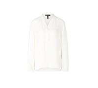 Marc Cain Bluse mit V-Ausschnitt Offwhite Größe 46