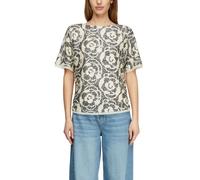 comma - Bluse beige|grau - Gr. - 46