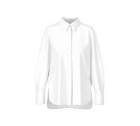 Marc Cain Additions - Hemdbluse im Baumwollstretch white - Gr. - 46