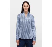 Hemdbluse ETERNA "REGULAR FIT", Damen, Gr. 44, blau, 100% Baumwolle, Blusen Hemdbluse, EASY IRON (bügelleicht) (34890243-44) blau