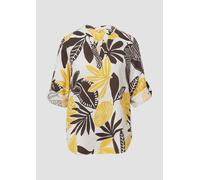 Bluse aus Leinenmix mit 3/4-Ärmeln 48 creme 2165744.02A0.48