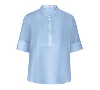 Bluse aus Seide Peter Hahn blau 46
