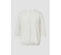 Bluse aus Struktur-Chiffon im Relaxed Fit 44 creme 2168005.0210.44