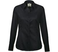 HAKRO Bluse Business 106, schwarz, Größe L (Arbeitshemd & Arbeitsshirt)