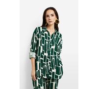 Bluse CIPARIS 34 grün gemustert