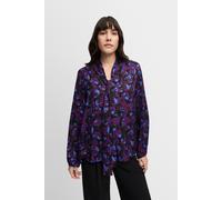 Bluse CIPRIO 38 lila gemustert
