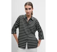 Bluse CITUERKIS 40 schwarz gestreift