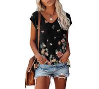 Bluse Damen ärmellose t-Shirt Crop Tops Elegant Weiß Oberteile V-Ausschnitte Tshirt Casual Frauen Schwarz Kleidung Frau Grau Sommer Shirts Top Rundhals Klamotten Teenager Mädchen