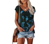 Bluse Damen Elegant ärmellose t-Shirt Crop Tops Shirt Weiß Oberteile Frauen Schwarz Kleidung Frau Grau Sommer Shirts Top Damen V-Ausschnitte Tshirt Casual Klamotten Teenager Mädchen