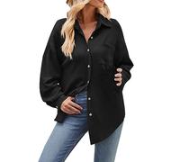 Bluse Damen Elegant Langarm Hemden T-Shirts,Kurze Oberteile,Strand Tunika,Bluse Mit Schleife,Silbernes Oberteil Damen,Winterhemd Damen Lang