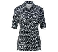 Bluse Hemdkragen Peter Hahn blau 38
