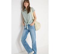 Bluse in Seersucker Qualität