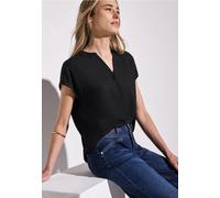 Street One Damen Bluse in Unifarbe