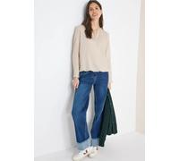 Bluse in Unifarbe