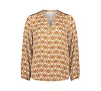 Cartoon Casual-Bluse Damen mit Knöpfen Violett Größe 36