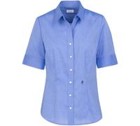 Bluse kurzarm (mid blue 42)