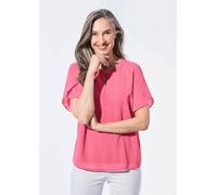 Bluse mit aufregender Ärmellösung pink 44