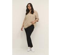 Bluse mit langen Ärmeln Regular Fit Nomad / Schwarzer Punkt beige EU 50 / UK 22