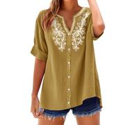 Bluse Mit Rundem Kragen Flanellhemd Oversize Kurzarm Spaghetti Gelbes Spitzentops Vorne Kurz Hochgeschlossen Mode Bindegürtel Rundhalsshirt Violett 1 Blusen Longform Ecru Muskelshirts Dicke