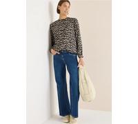 Bluse mit Smock-Ausschnitt