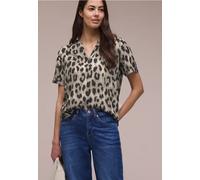 Street One Gemustertes Blusenshirt Timeless beige 34