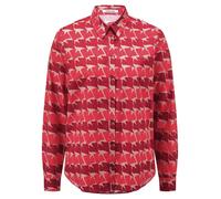 Bluse Peter Hahn rot 46