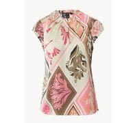 Bluse pink|mehrfarbig 34