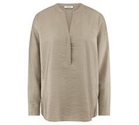 Bluse Rundhals-Ausschnitt Peter Hahn beige 42