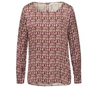 Bluse Rundhals-Ausschnitt Peter Hahn pink 44