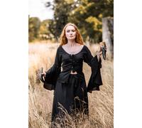 Bluse Schwarz ""Carmen"" M