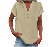 Bluse schwarz Damen elegant Rippshirt Damen Kurzarm Tshirt lang t-Shirt Teenager Tunika große größen Babydoll Oberteil top rosa - gutschein top rückenfrei Bluse elegant festlich