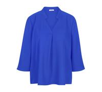 Bluse V-Ausschnitt Peter Hahn blau 44