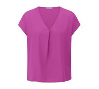 Bluse V-Ausschnitt Peter Hahn pink 44