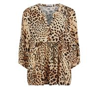 Bluse V-Öffnung Peter Hahn beige 36