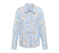 ETERNA Regular Fit Bluse himmelblau, Bedruckt