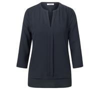 Blusen-Shirt 3/4-Arm Peter Hahn schwarz 48