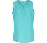 Blusen-Top aus 100% Leinen Peter Hahn blau 42