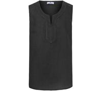 Blusen-Top aus 100% Leinen Peter Hahn schwarz 52