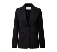 Blusenblazer B.YOUNG "Blazer BYDANTA", Damen, Gr. 40, schwarz, Obermaterial: 78% Polyester PES. 18% Viskose CV. 4% Elasthan EL., Blazer Blusenblazer (97522766-40) schwarz