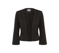 Blusenblazer CULTURE "Damen Blazer CUeloise", Damen, Gr. 34, schwarz, Obermaterial: 74% Polyester PES. 22% Viskose CV. 4% Elasthan EL., Blazer Blusenblazer (61189360-34) schwarz