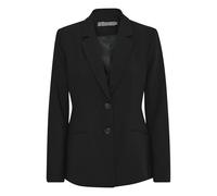 Blusenblazer FRANSA "Blazer FRABIGAIL", Damen, Gr. 42, schwarz, Obermaterial: 60% Polyester PES. 35% Viskose CV. 5% Elasthan EL., Blazer Blusenblazer (95297262-42) schwarz